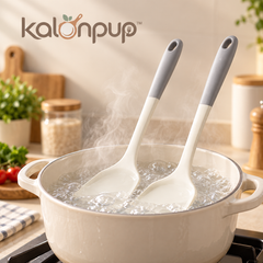 kalonpup™ Chef-Grade Culinary Series – Heat-Resistant Silicone Turner Spatula