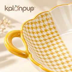kalonpup™ Oven-to-Table Series – Square Ceramic Baking Dish with Double Handles