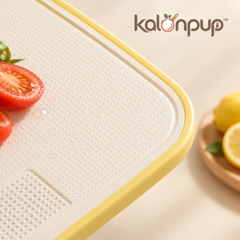 kalonpup™ Kitchen Hygiene Series – Dual-Sided Dual-Sided Food-Grade Cutting Board