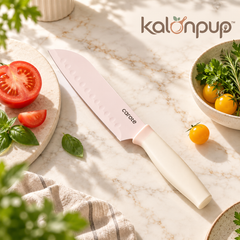 kalonpup™ Precision Cutting Series – Color-Coated Stainless Steel Kitchen Knife Set