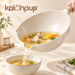 kalonpup™ Culinary Pro Series – Patent Flat-Bottom Non-Stick Frying Pan