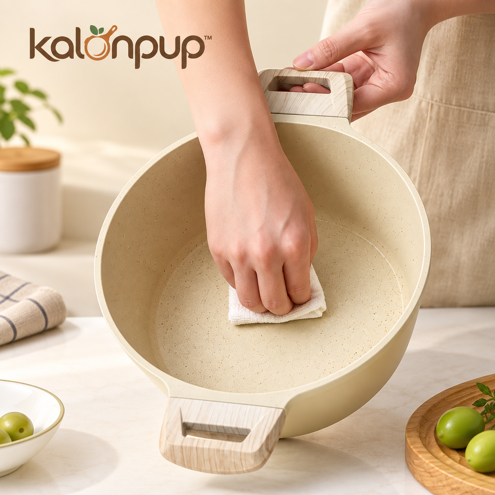 kalonpup™ Healthy Cooking Series – everyday Maifanshi Non-Stick Soup Pot