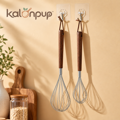 kalonpup™ Baker’s Choice Series – Stainless Steel Whisk and Mixing Bowl Set