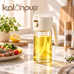 kalonpup™ Kitchen Smart Series – 2-in-1 Spray and Pour Oil Dispenser Bottle