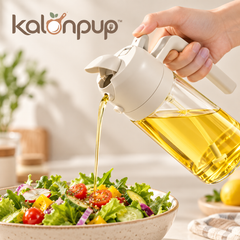 kalonpup™ Kitchen Smart Series – 2-in-1 Spray and Pour Oil Dispenser Bottle