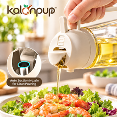 kalonpup™ Kitchen Smart Series – 2-in-1 Spray and Pour Oil Dispenser Bottle